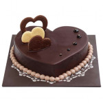 Chocolate Hearts Cake